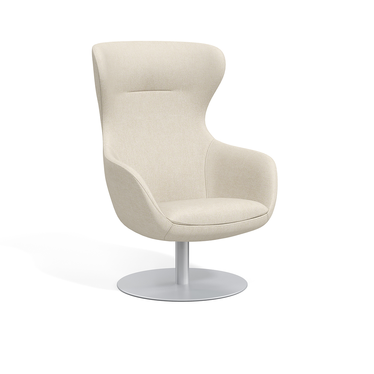 Valet VAL121-SDB-HB Highback Lounge Chair with Swivel Base
